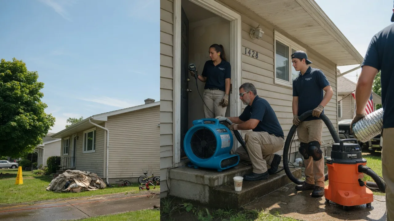 Water Damage Restoration in Muddy, IL near me